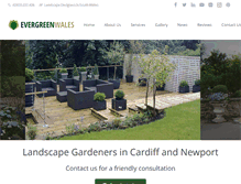 Tablet Screenshot of evergreenwales.com